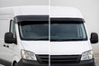 Windshield visor or deflector: what works better on a van photo 1