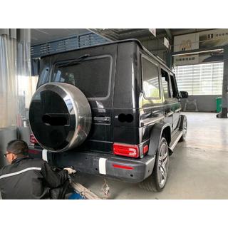 Fender flares G63 AMG 2018-style (rear, for vehicles with an installed facelift kit) photo 3
