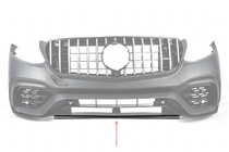 Mercedes GLC X253 2015-2022 Front bumper insert GLC63 AMG 2015-2019 (center) photo 1