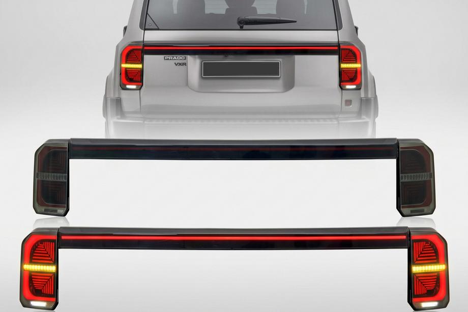 Toyota Land Cruiser Prado 250 2023- LED tail lights (3 pcs) Image
