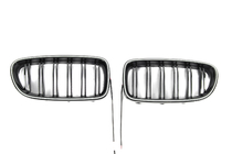 BMW 5 Series F10/F11 2010–2016 M-Look LED Kidney Grilles (Gloss Black) photo 2