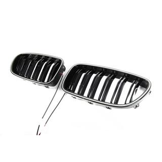 M-Look LED Kidney Grilles (Gloss Black) BMW 5 Series F10/F11 2010–2016 photo 3