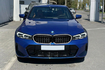 BMW 3 Series G20/G21 2018- Kidney Grilles 1-Bar LED (2022+, Gloss Black) photo 1
