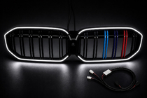 BMW 3 Series G20/G21 2018- M-Color LED Kidney Grilles (2022+, Gloss Black) photo 4