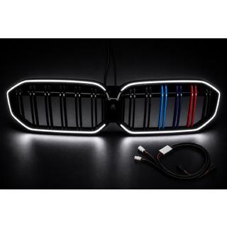 M-Color LED Kidney Grilles (2022+, Gloss Black) BMW 3 Series G20/G21 2018- photo 4