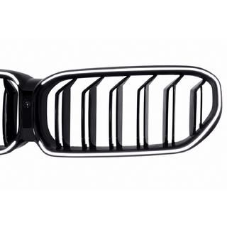 M-Look V1 LED Kidney Grilles (2021-2023, Gloss Black) BMW 5 Series G30/G31 2017–2023 photo 4