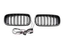 BMW X5 F15 2013-2018 M-Look LED Kidney Grilles (Gloss Black) photo 7