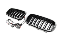 BMW X5 F15 2013-2018 M-Look LED Kidney Grilles (Gloss Black) photo 8