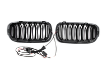 BMW X5 F15 2013-2018 M-Look LED Kidney Grilles (Gloss Black) photo 10