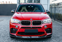 BMW X6 F16 2014-2019 M-Look LED Kidney Grilles (Gloss Black) photo 1