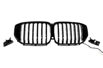 BMW X5 G05 2019–2026 1 Bar LED kidney grilles (2019-2022, gloss black) photo 2