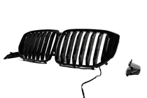 BMW X5 G05 2019–2026 1 Bar LED kidney grilles (2019-2022, gloss black) photo 3