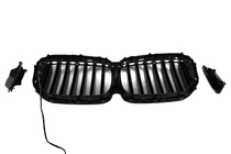 BMW X5 G05 2019–2026 1 Bar LED kidney grilles (2019-2022, gloss black) photo 5