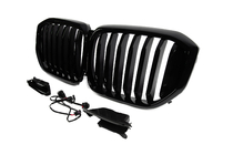 BMW X5 G05 2019–2026 1 Bar LED kidney grilles (2019-2022, gloss black) photo 7