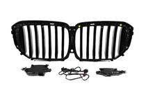 BMW X5 G05 2019–2026 1 Bar LED kidney grilles (2019-2022, gloss black) photo 9