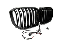 BMW X5 G05 2019–2026 BMW kidney grilles M-Look LED (2019-2022, gloss black) photo 8