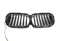 BMW X5 G05 2019–2026 Kidney grilles 1 Bar LED (2023+, gloss black) photo 4