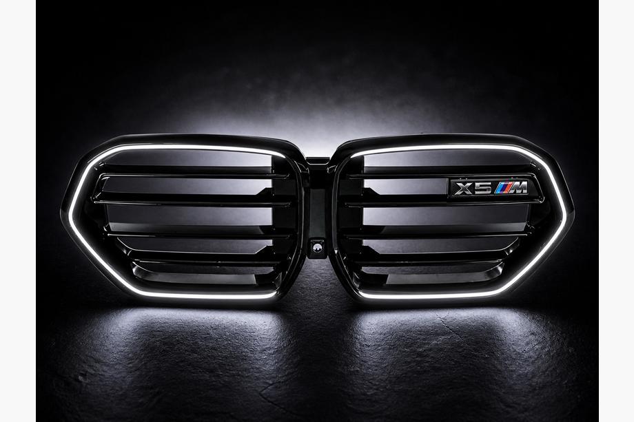 BMW X5 G05 2019–2026 LED kidney grilles, style (For X5M F95, 2023+) Image