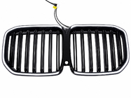 BMW X7 G07 2019- M-Look LED kidney grilles (2019-2022, gloss black) photo 6