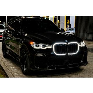 M-Look LED kidney grilles (2019-2022, gloss black) photo 1