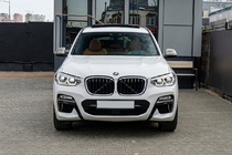 BMW X3 G01 2018- Kidney Grilles 1 Bar LED (2018-2021, Gloss Black) photo 1