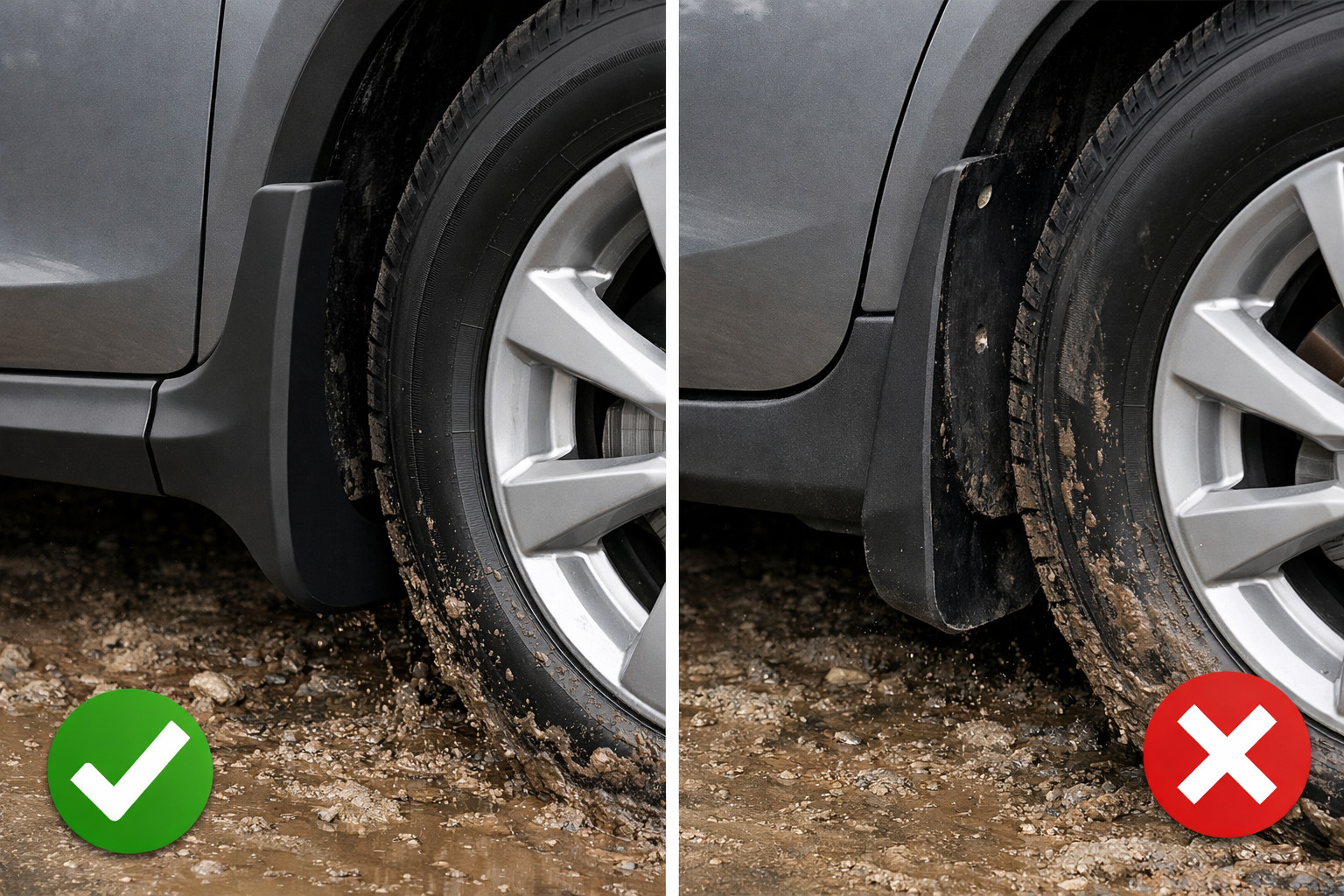 Model-specific vs universal mud flaps: which fits best and won’t tear off