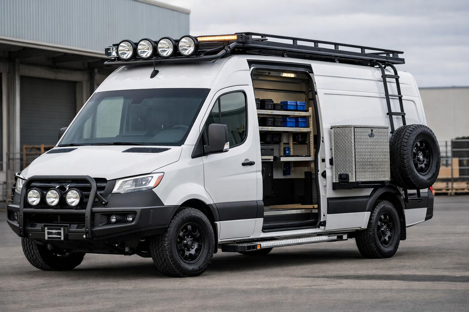 Mercedes Sprinter W907/W910 upgrade package for commercial transport