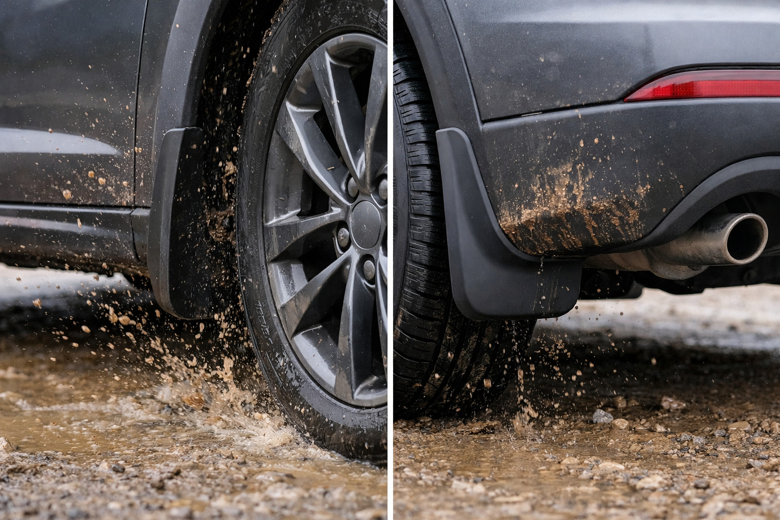 Front or rear mud flaps: which should you fit first?