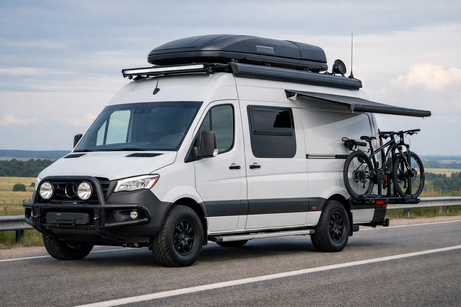 What’s genuinely useful on a Mercedes Sprinter W907/W910 for intercity trips