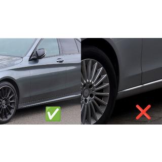 Premium front mud flaps (for AMG-Line, 2 pcs) photo 2