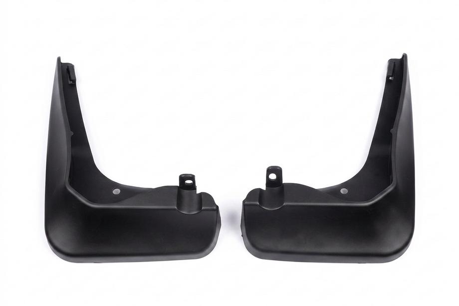Mercedes C-class W205 2014-2021 Premium front mud flaps (for AMG-Line, 2 pcs) Photo 1