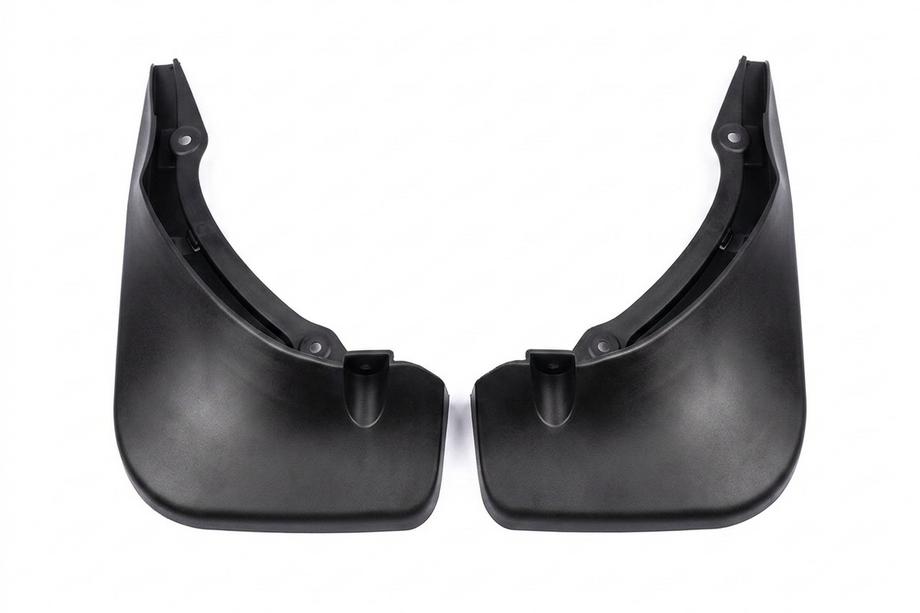 Mercedes C-class W205 2014-2021 Premium Rear Mud Flaps (for Base, 2 pcs) Photo 1