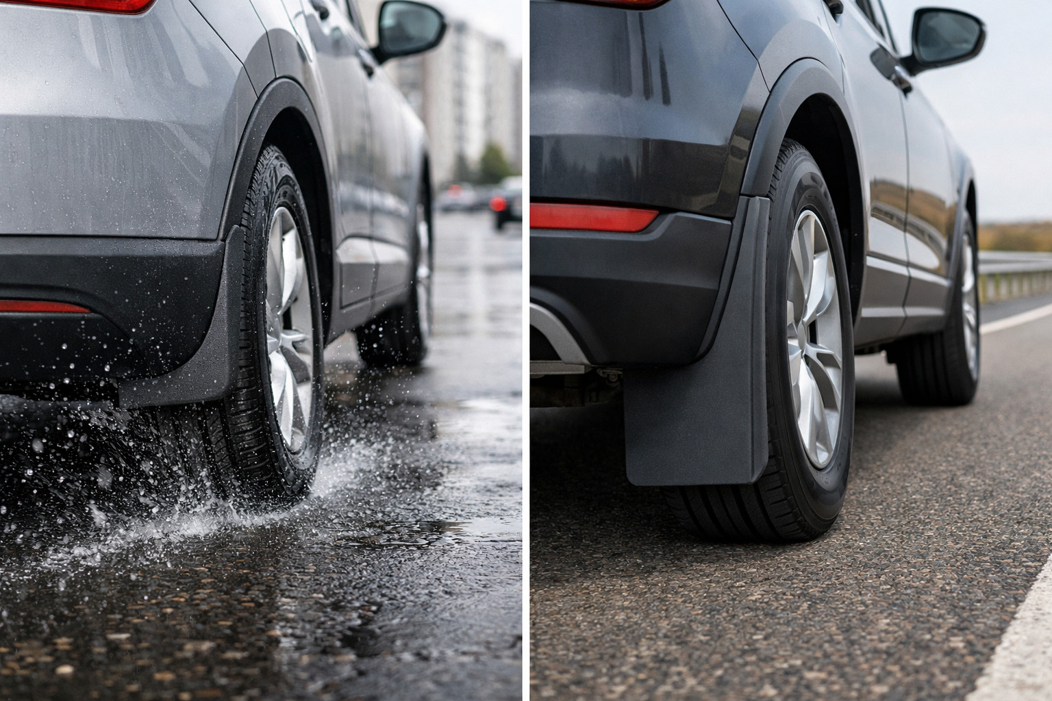 Short or long mud flaps: What’s more practical for city and highway?