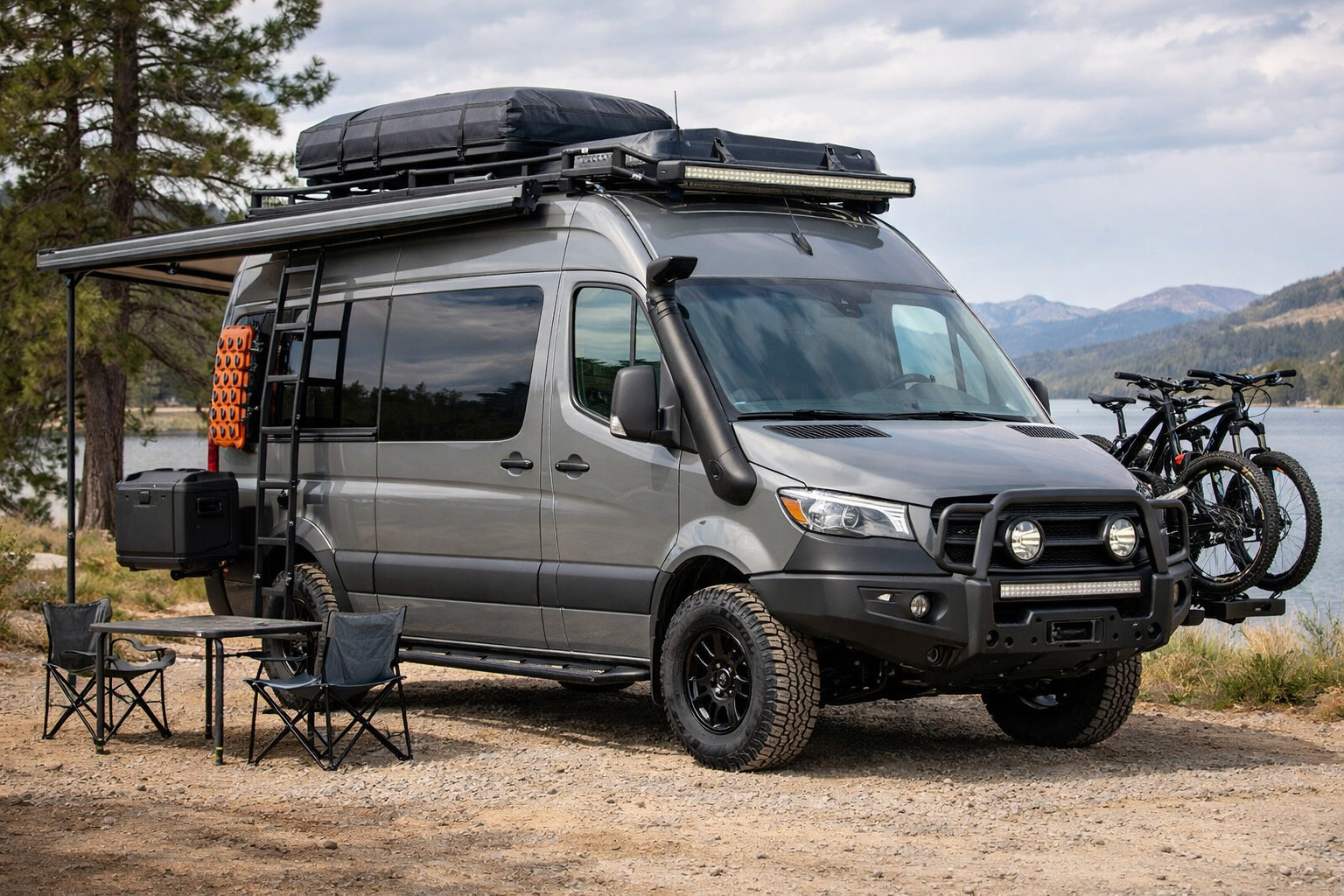 What to fit on a Mercedes Sprinter W907/W910 for touring