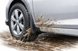 Spray hits the sides even with mudflaps: where to look for the cause photo 1