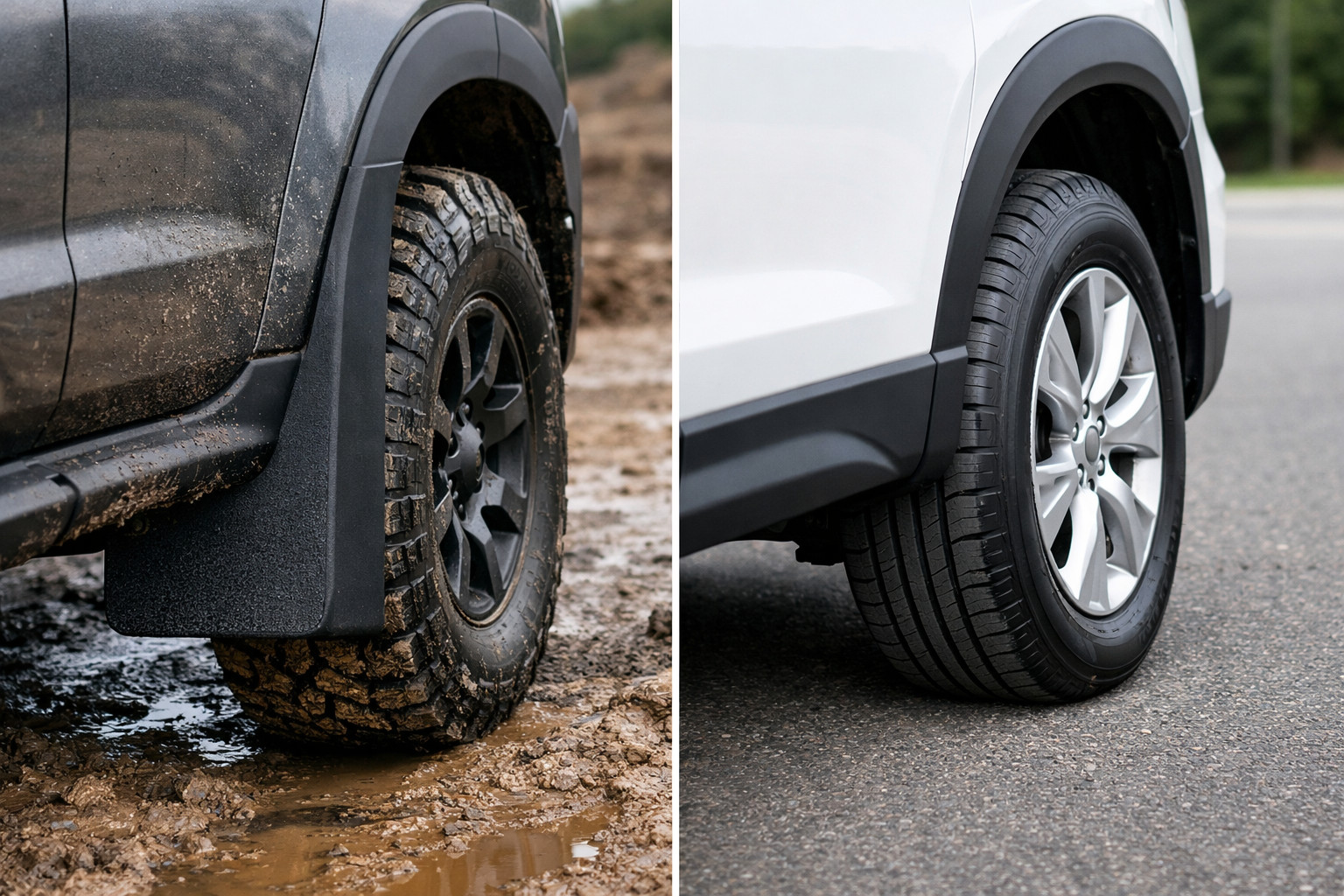 Wide mud flaps for SUVs: when they make sense and when they’re too much