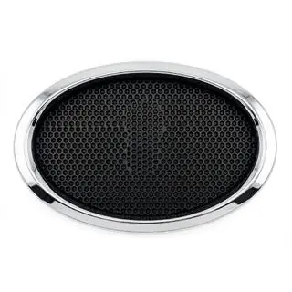 Front V6 emblem, without lens (16.4 cm x 11.5 cm) photo 1
