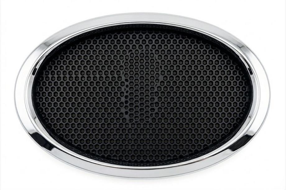 Toyota Front V6 emblem, without lens (16.4 cm x 11.5 cm) Image