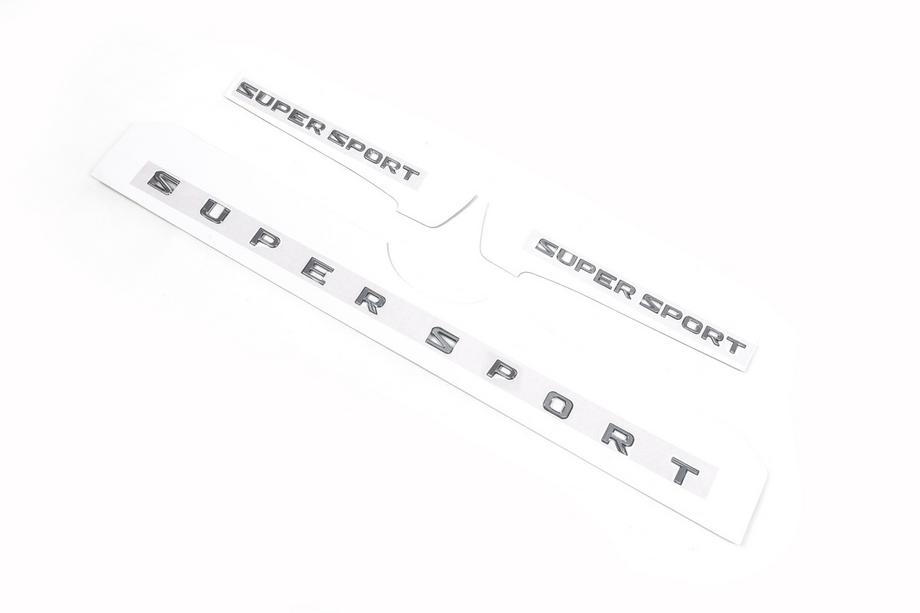 Lexus LX570/450d 2008-2022 Supersport emblem / badge (3 pcs) Photo 4