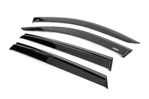 Audi Q7 2015–2026 Window wind deflectors with black trim Niken Luxury (4 pcs) photo 2