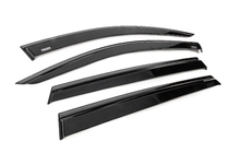 Audi Q7 2015–2026 Window wind deflectors with black trim Niken Luxury (4 pcs) photo 3
