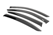 BMW 3 Series E90/E91 2005-2011 Window wind deflectors with black trim Niken Luxury (4 pcs) photo 2