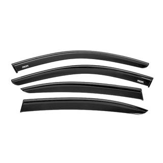 Window wind deflectors with black trim Niken Luxury (4 pcs) photo 1
