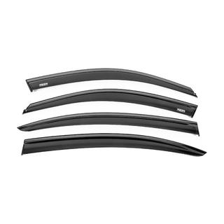 Window wind deflectors with black trim Niken Luxury (4 pcs) BMW 3 Series F30/F31 2012-2019 photo 1
