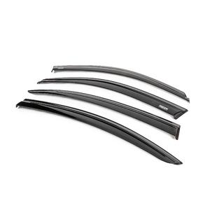 Window wind deflectors with black trim Niken Luxury (4 pcs) BMW 3 Series F30/F31 2012-2019 photo 2