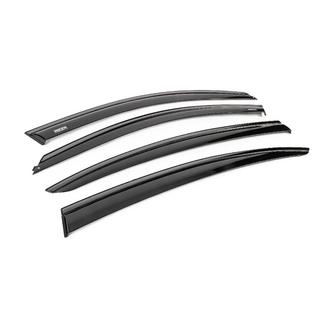 Window wind deflectors with black trim Niken Luxury (4 pcs) BMW 5 Series G30/G31 2017–2023 photo 3