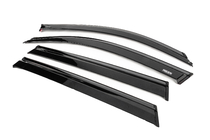BMW X5 G05 2019–2026 Window wind deflectors with black trim Niken Luxury (4 pcs) photo 2