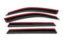 BMW X5 G05 2019–2026 Window wind deflectors with black trim Niken Luxury (4 pcs) photo 4