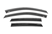 Hyundai Tucson NX4 2021- Window wind deflectors with black trim Niken Luxury (4 pcs) photo 1
