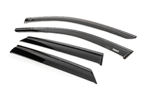 Mercedes ML W164 2005-2011 Window wind deflectors with black trim Niken Luxury (4 pcs) photo 2